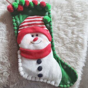 SO Cute!!! NWT - Snowman Stocking
